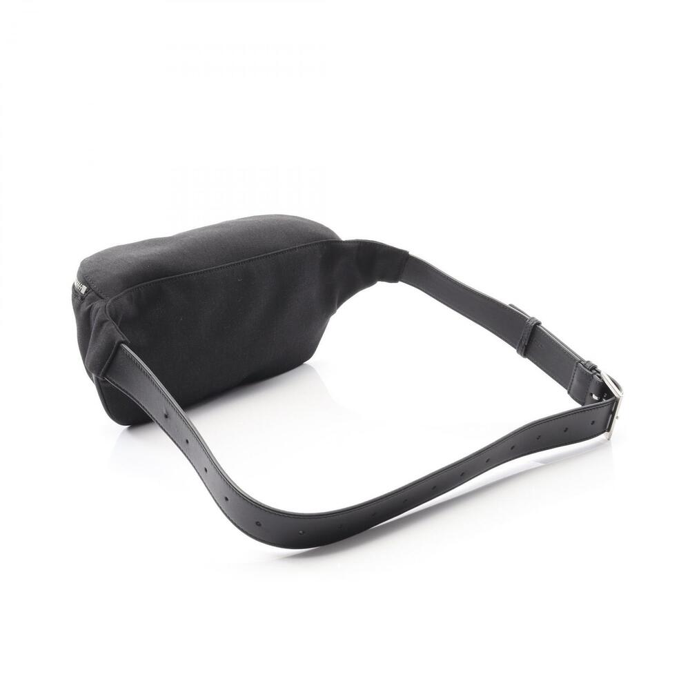 SAINT LAURENT PARIS YSL logo waist bag Body Belt Crossbody canvas leather black - Picture 2 of 7